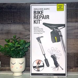 ❤️NEW!!!❤️ Deluxe 24pcs Bike Repair Kit.Sealed.
